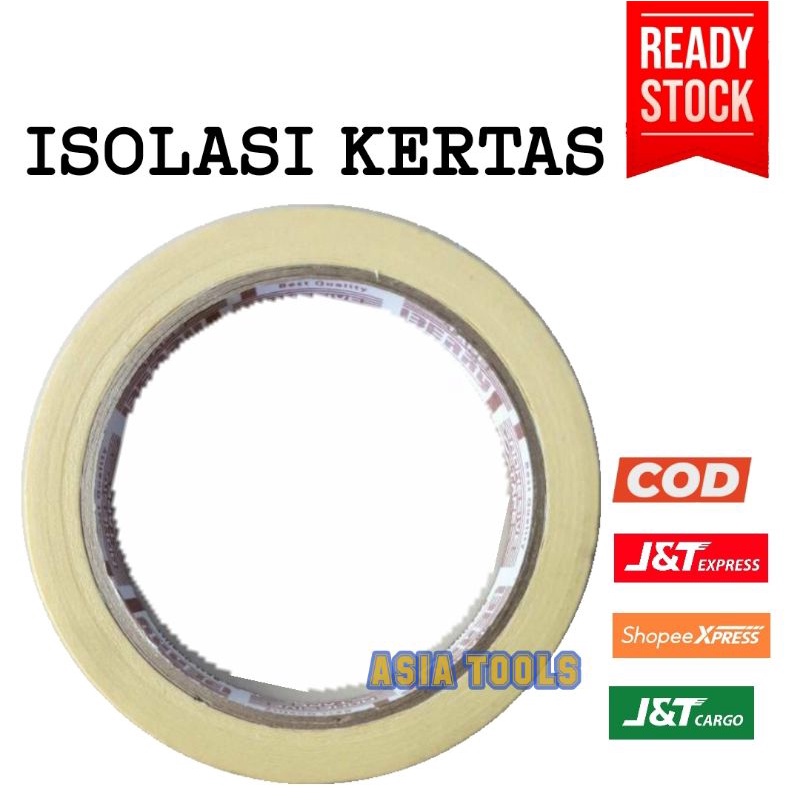 

ISOLASI KERTAS 10MM/12MM (STOK TERBARU)