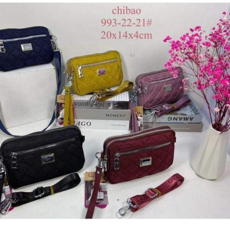 MURAH TAS SELEMPANG CHIBAO KANVAS ORIGINAL 993-22-30#