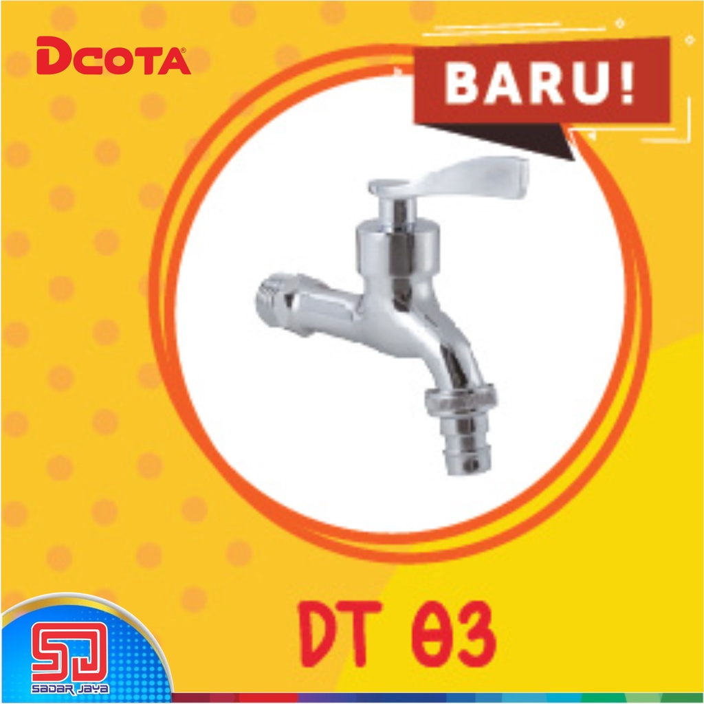 DCOTA DT 03 Kran Taman Keran Tembok 1/2&quot; Garden Tap Stainless Steel