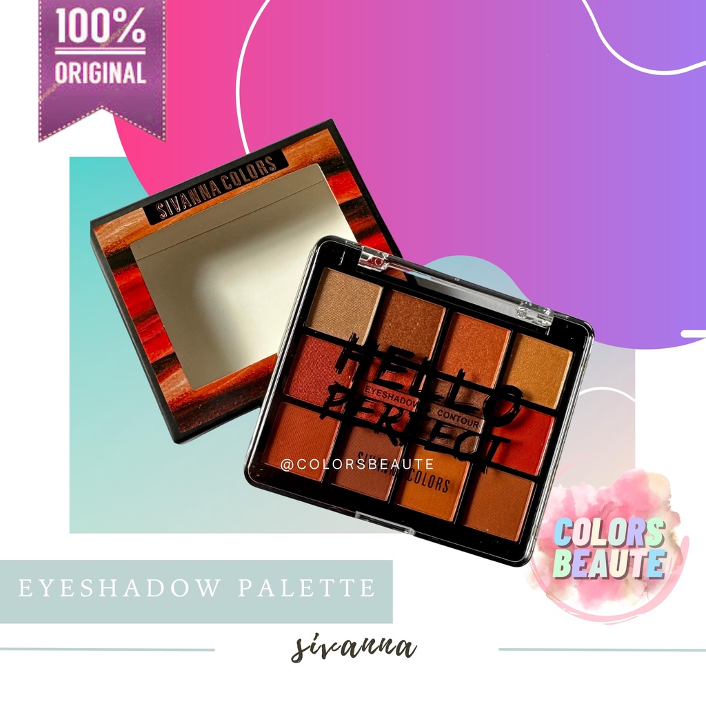 SIVANNA COLORS Hello Perfect Eyeshadow & Contour