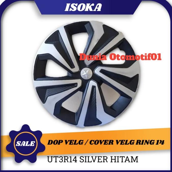 Kvsh14 - Tutup Dop Roda Tutup Velg Mobil Cover Dop Velg Mobil Ring 14