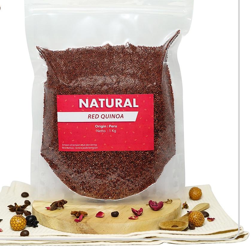 

☚ Natural Red Quinoa 1 kg ▲