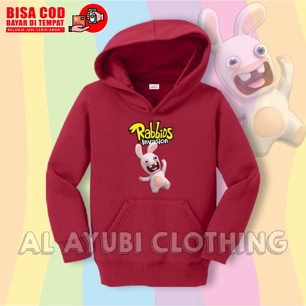 HOODIE ANAK RABBIDS INVASION / SWEATER ANAK RABBIDS INVASION