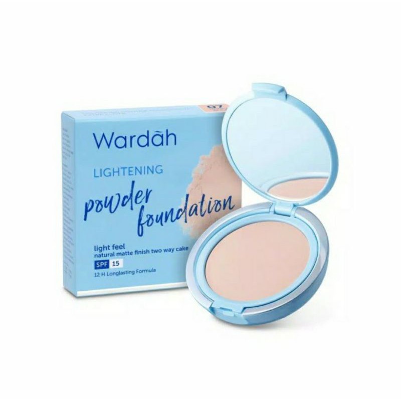 MFI -Wardah Lightening Powder Foundation Light Feel | All Series