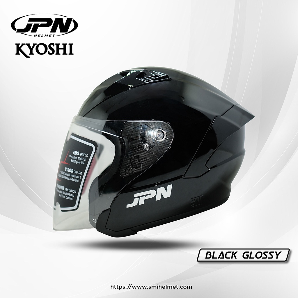 HELM JPN KYOSHI BLACK GLOSSY