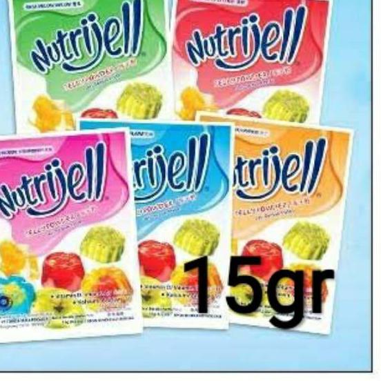 

✤ Nutrijell 15gr perbox isi 12 pcs ♔
