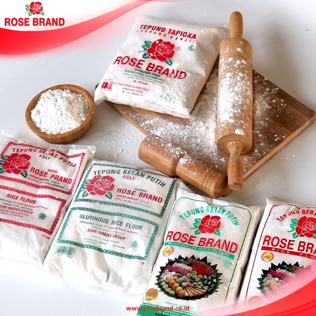 

Rose Brand Tepung Beras Putih 500gr