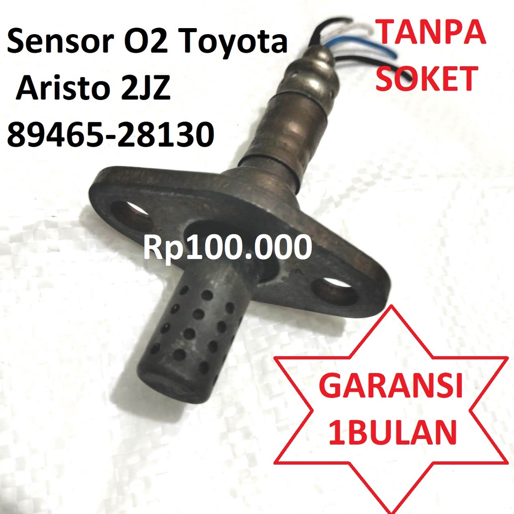 Sensor Oksigen O2 Toyota Aristo 2JZ 89465-28130 065500-3681 copotan original asli ori