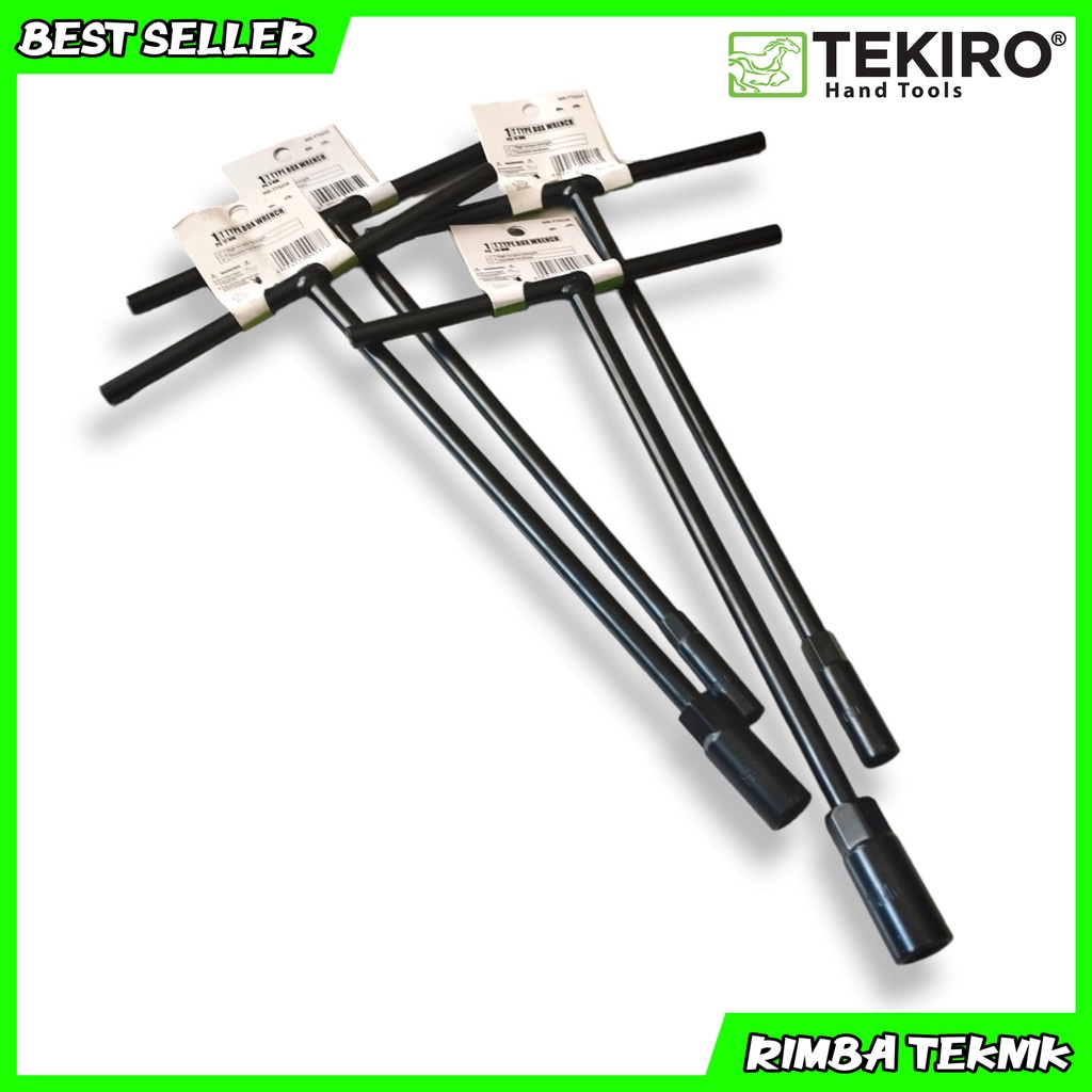 Tekiro Kunci sok T Hitam TEKIRO T 7 - 8 - 9 - 10 - 11 - 12 - 13 - 14 mm Tekiro HARGA SATUAN