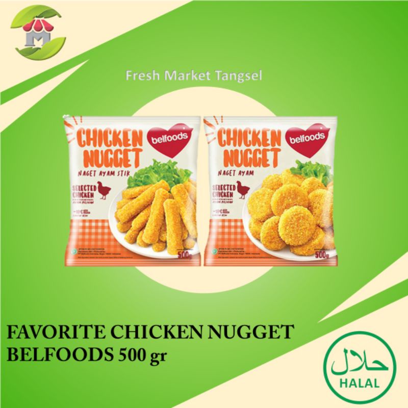 

Belfoods Chicken Nugget 500gr