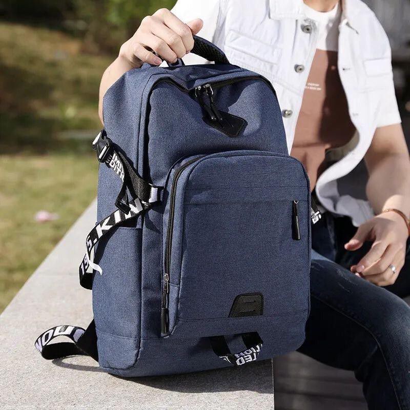 Tas Ransel Anak Laki Laki Tas Ransel Anak  terbaru Tas Ransel Anak Terlaris Tas Ransel Laptop Sekolah Model Polo Kuliah Bahan Denim Fashion Pria