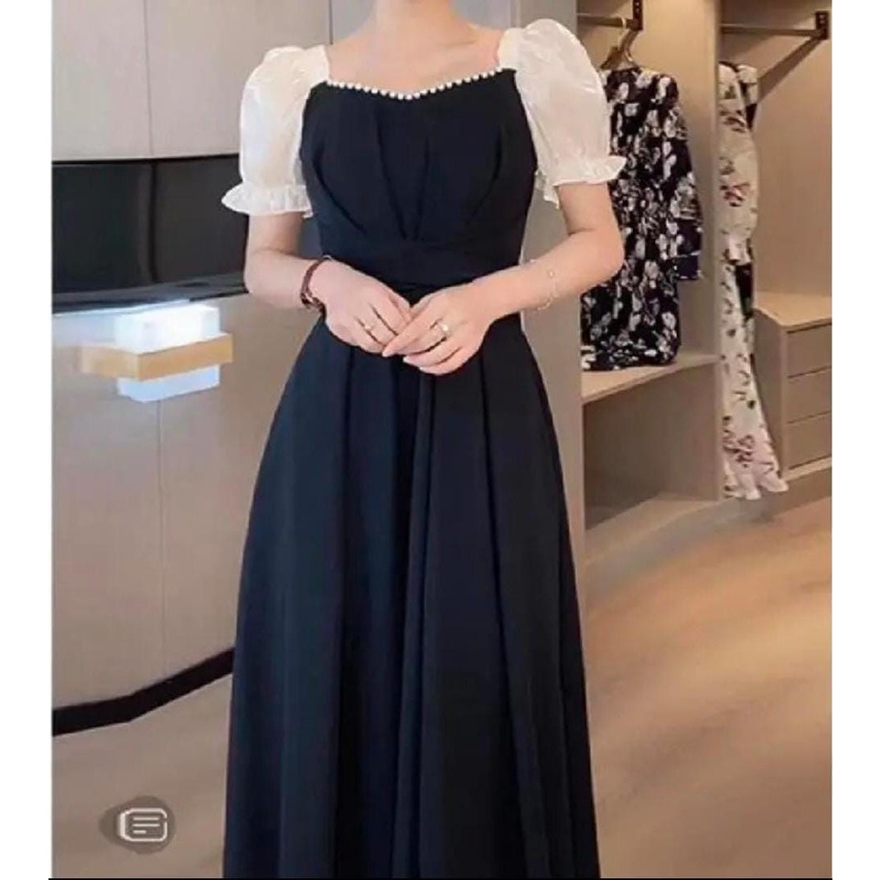 HS - JENNIE DRESS / FLOWY MIDI DRESS / FASHION WANITA KOREA