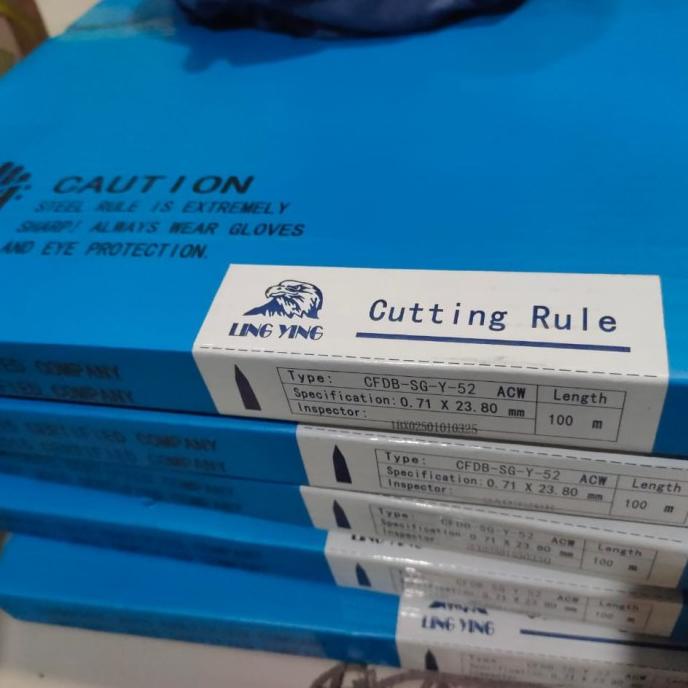 

rule die steel 23.8x0.71 100m taiwan