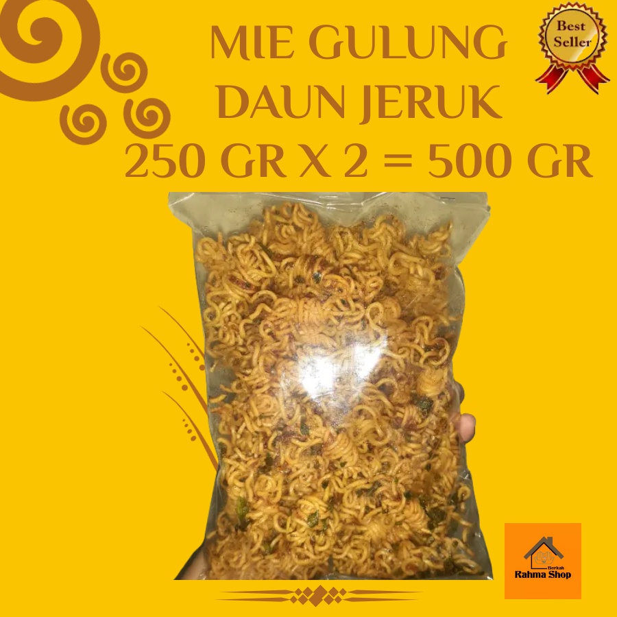 

MIE GULUNG DAUN JERUK 250 gr 500 gr