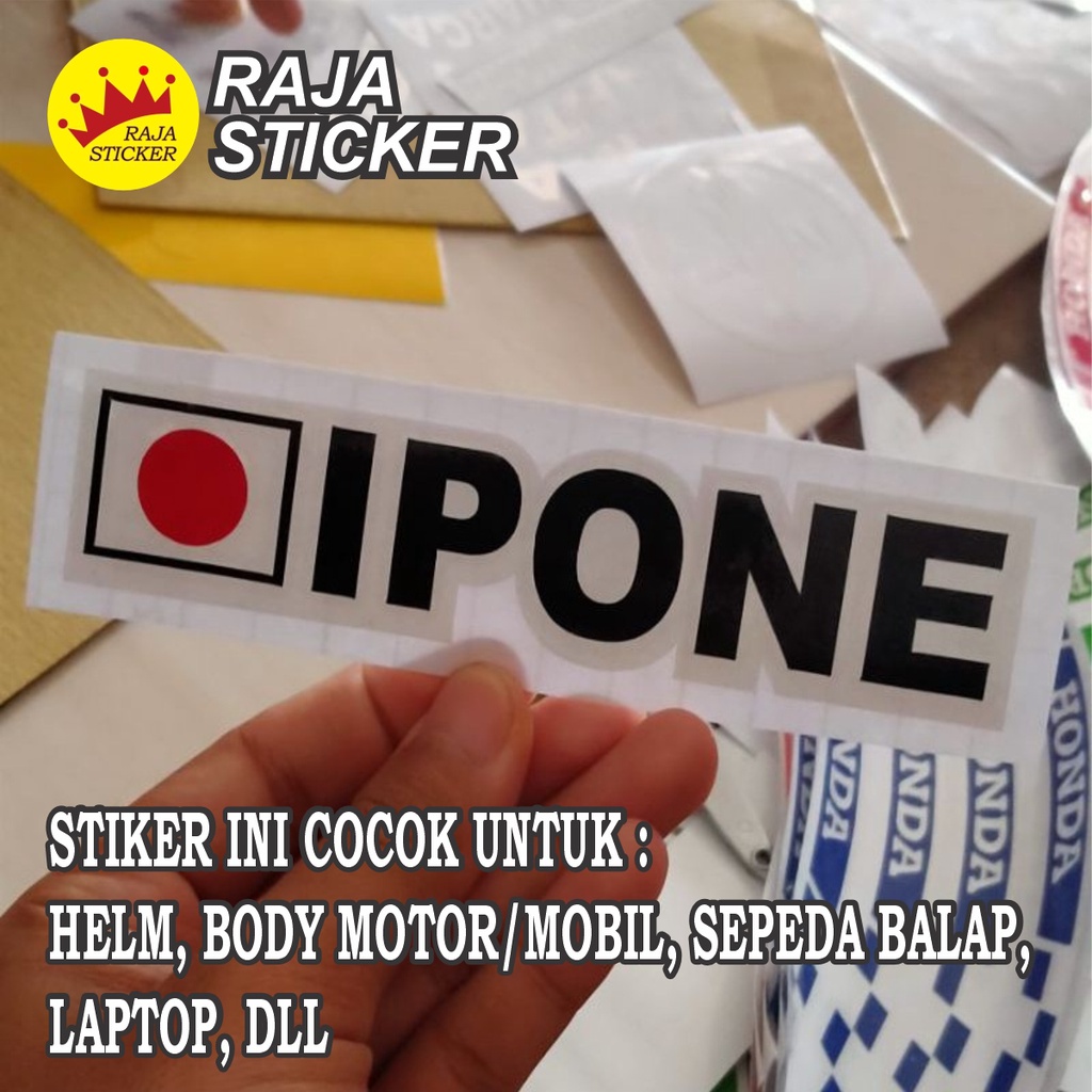 STICKER IPONE CUTTING MURAH