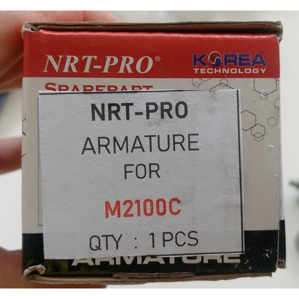 ARMATURE BOR 10mm for M-2100C/ JIZ-10/ M-2100B NRT PRO