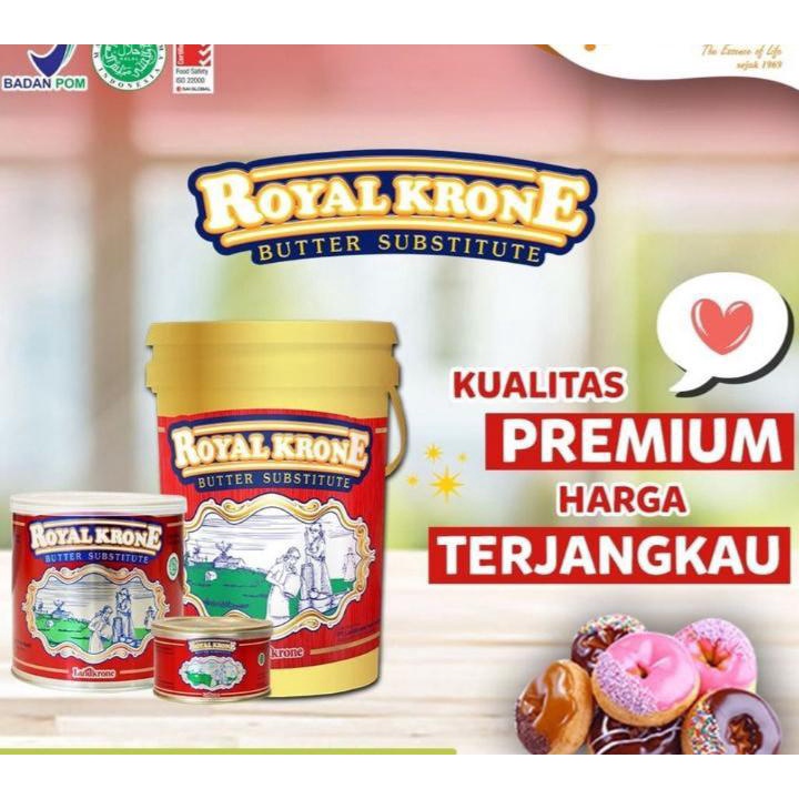 

Butter Royal Krone Land Krone 250 Gr (DIKEMAS LANGSUNG DR KALENG 18 KG ASLIIII)