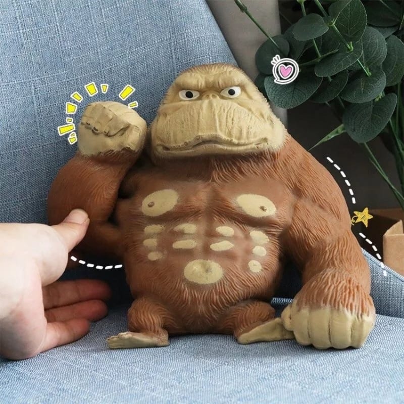 SQUISHY LEMPAR TONJOK KINGKONG gorilla monkey monyet Jumbo