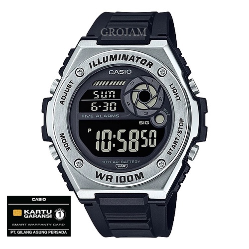 CASIO MWD-100H-1A MWD-100H-2A MWD-100H-9A MWD 100H ORIGINAL GARANSI RESMI