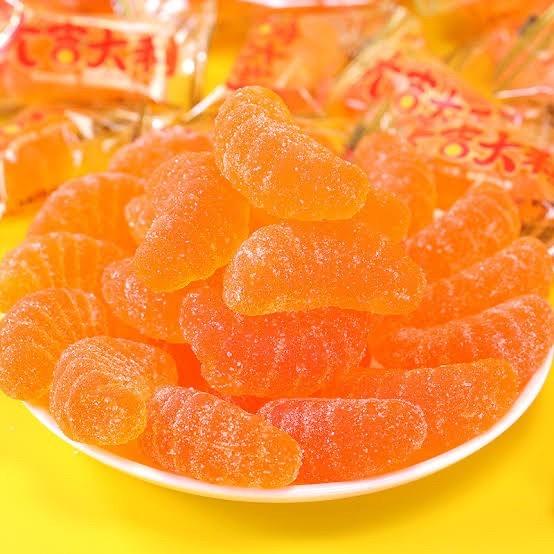 

Fupaiyuan Orange Candy imlek 248g Permen Jelly Rasa Jeruk Kualitas Terbaik