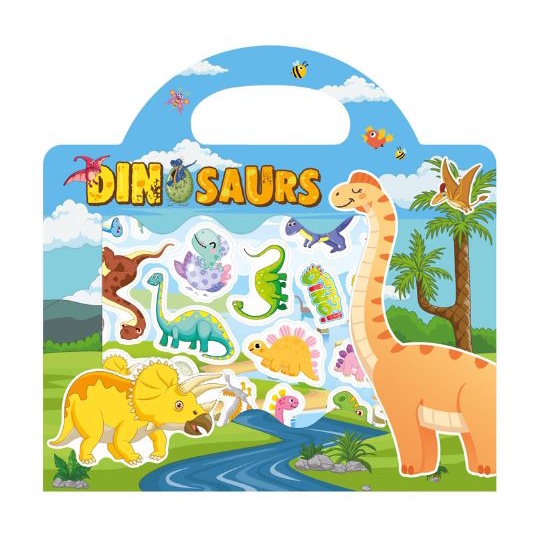 TweedyToys - DIY Sticker Bag Besar / Reusable Stiker / Sticker Activity Book Mainan Edukasi Anak