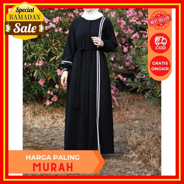 Innara Dress Gamis Model Overall Remaja Dress Terbaru Gamis Lebaran Terviral 2023 Bahn Crinkle Gamis