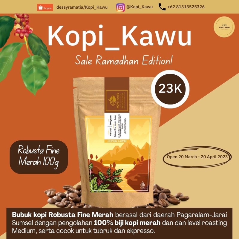 

Robusta Fine Merah Pagaralam