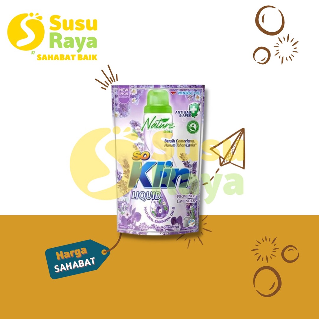 SO KLIN Liquid Softergent 1600ml (Refill)