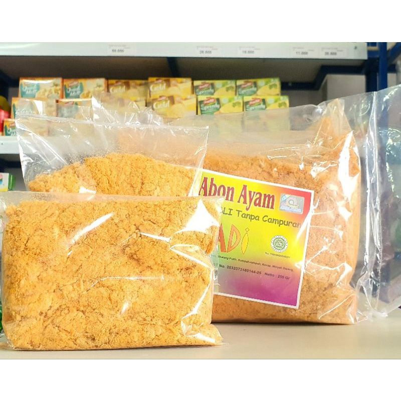 

100gr Abadi Abon Ayam Asli/Abon Ayam Premium/ Abon Ayam Original