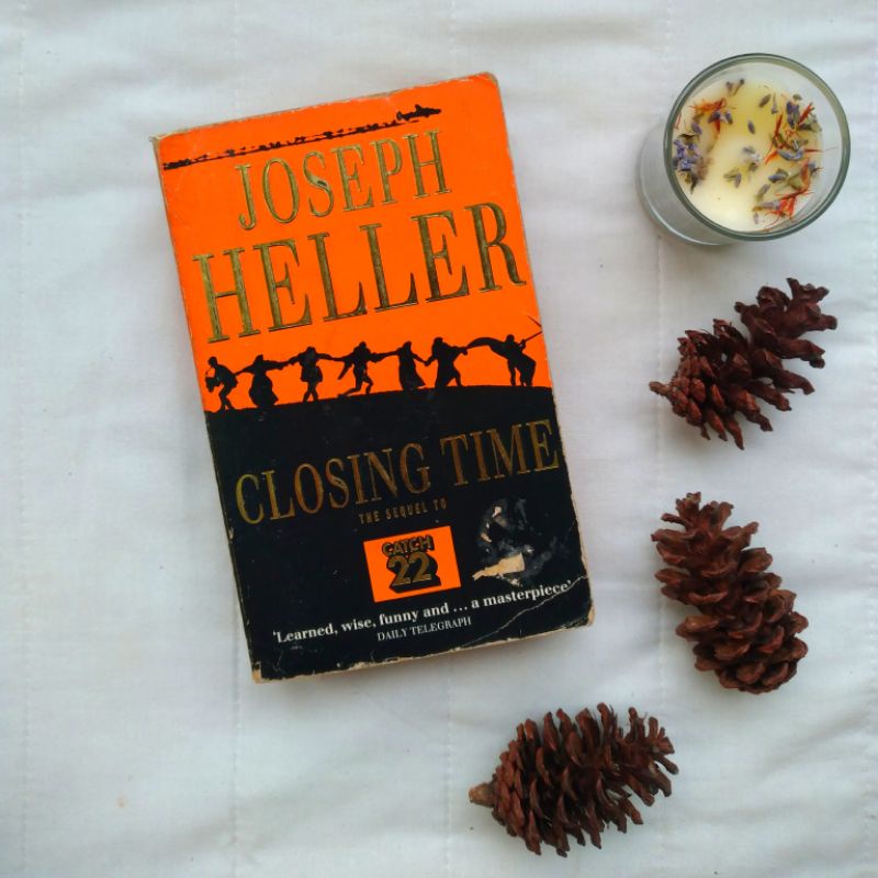 Novel klasik import preloved Closing Time - Joseph Heller sequel to Catch 22 Bahasa Inggris original
