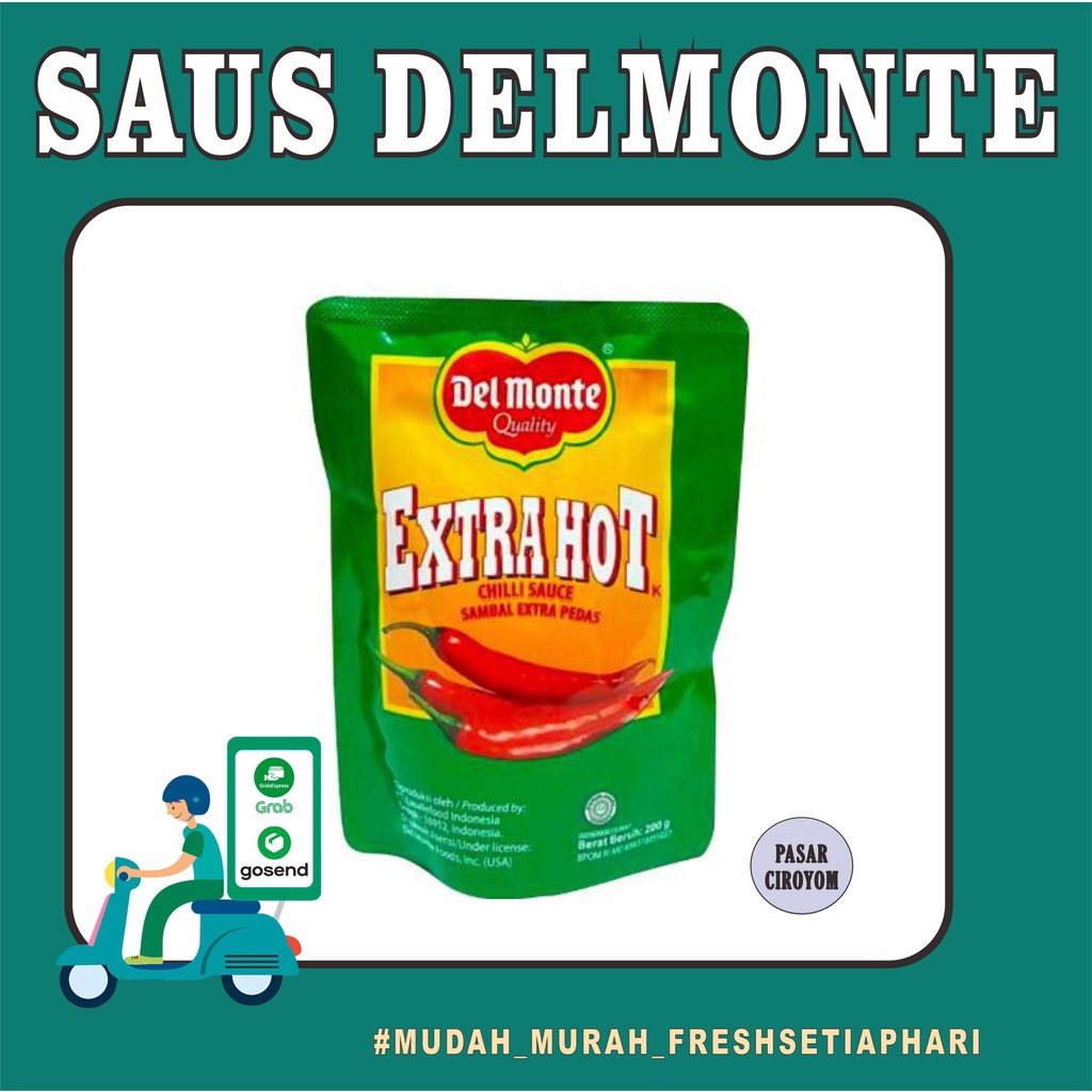 

PROMO SAUS SAMBAL DEL MONTE / SAUS TOMAT DEL MONTE / SAUS SPAGGETI DEL MONTE / SAUS BARBEQUE DEL MONTE MURAH BANDUNG