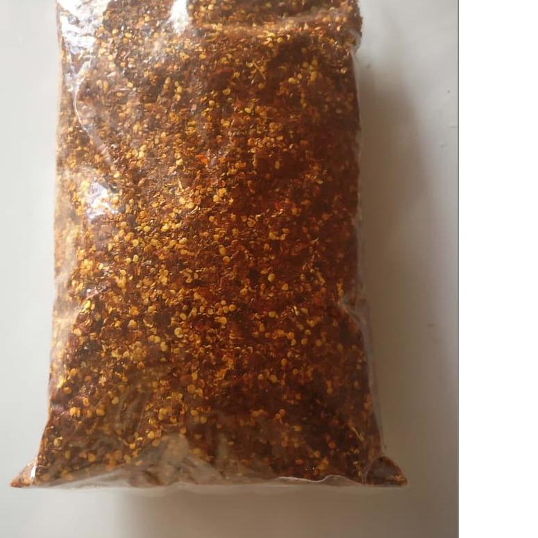 

➮ Chilli flake / cabe kasar kering 1KG Murni Halal Import berkualitas ♘
