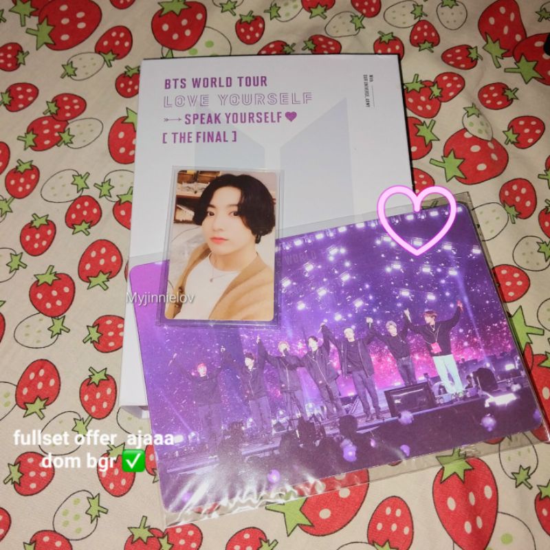 (READY) DVD LOVE YOURSELF SPEAK YOURSELF THE FINAL UNSEALD "ALBUM -RPC"