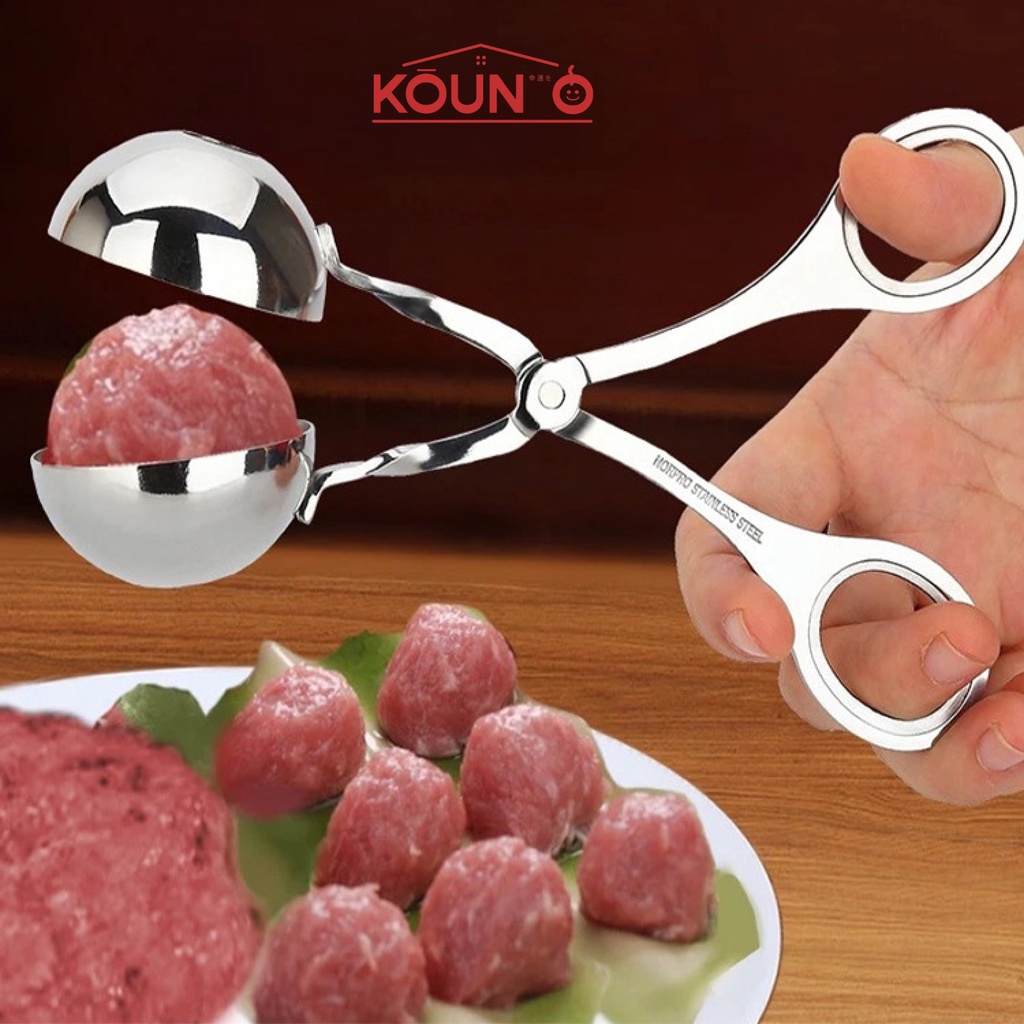 meatball maker Scoop Stainless Stell Cetakan Bakso Serbaguna Anti Lengket