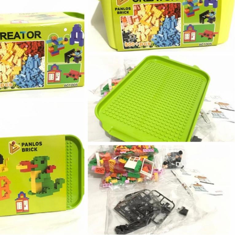 ✰ Mainan anak brick Building kit panlos brick designer ✴