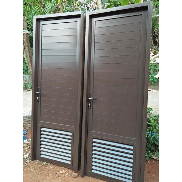 Pintu Aluminium Kamar Mandi Jalusi Emeraldmartt