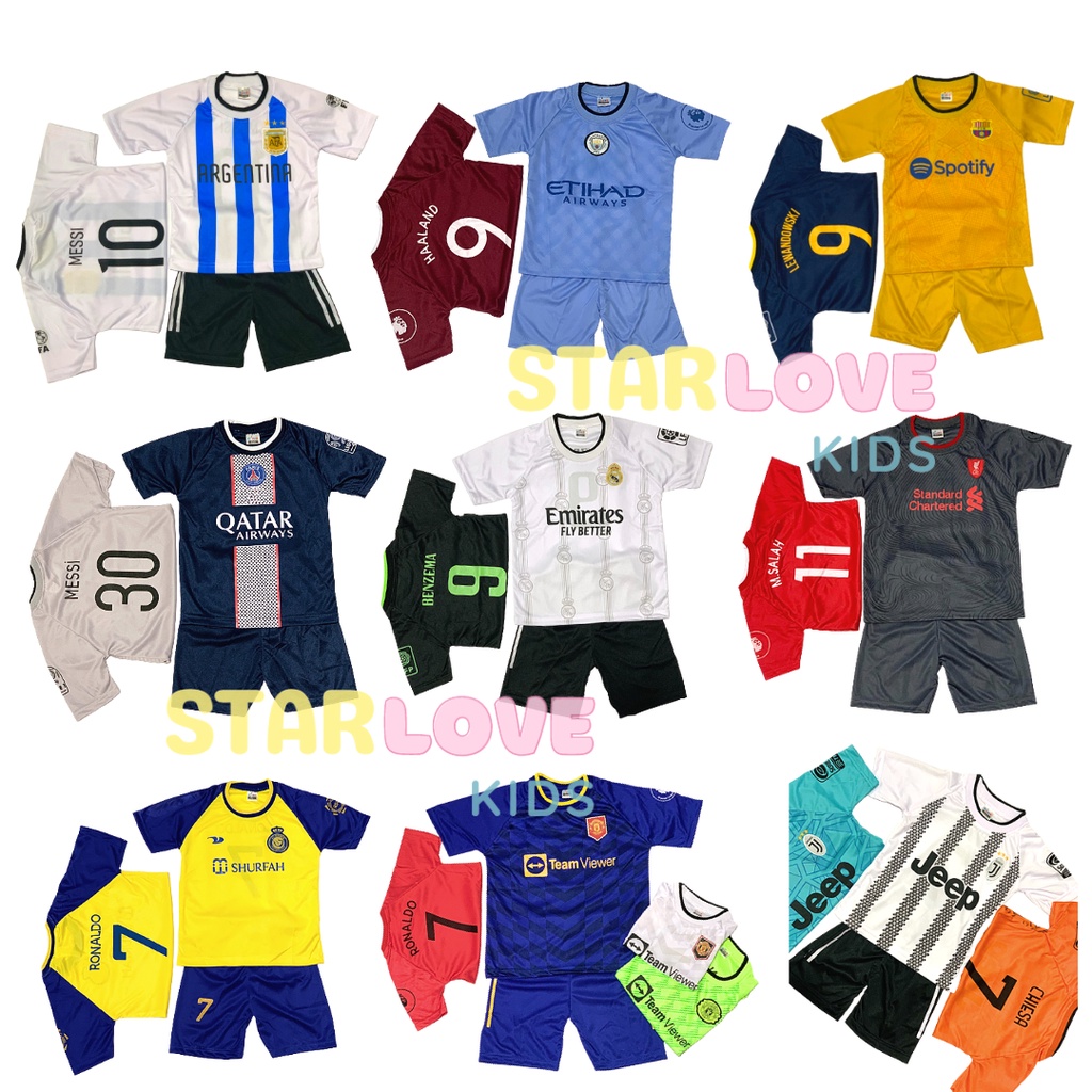 SETELAN BAJU BOLA ANAK UNTUK ANAK 8-11 TAHUN / BAJU BOLA ANAK / SET BOLA ANAK LAKI LAKI TERBARU / BA