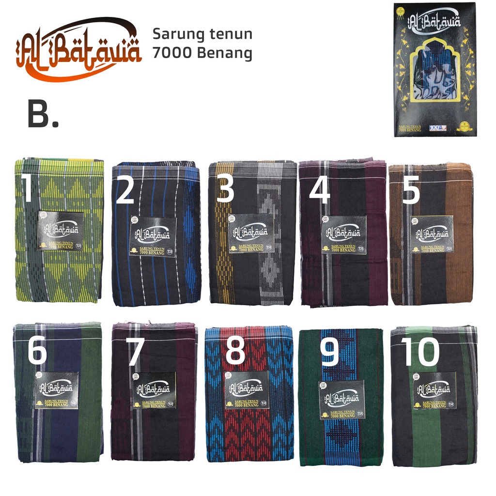 Sarung AL-Batavia premium