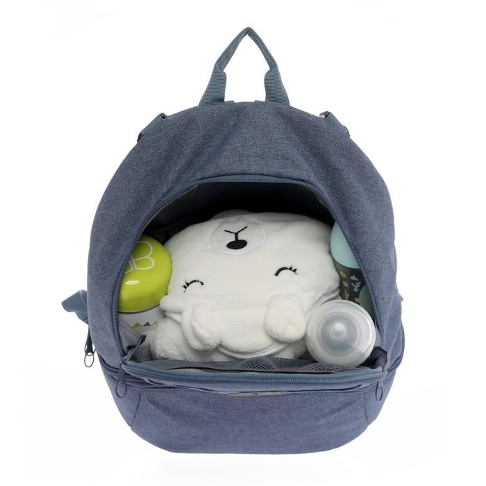 Okiedog Freckles Kangaroo 2in1 Diaper Bag Nautical Blue Tas Bayi