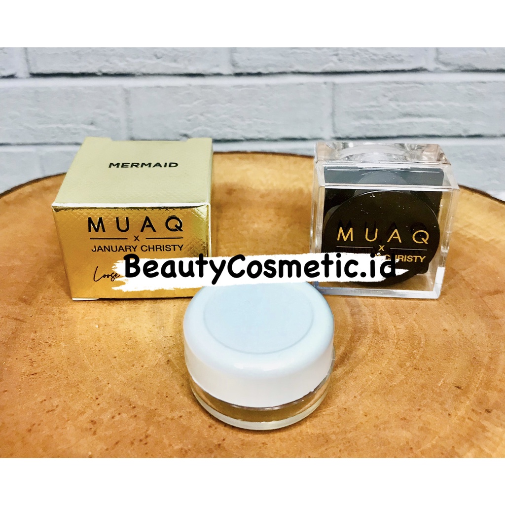 MUAQ X JANUARY CHRISTY LOOSE EYESHADOW SHARE IN JAR