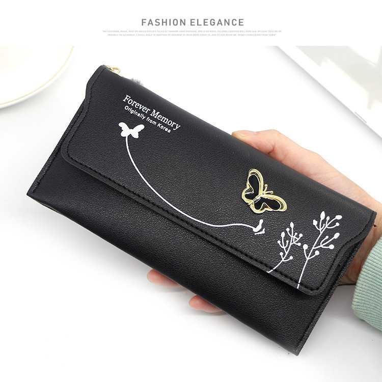 Dompet Wanita Fashion Women Wallet - R507 - Black