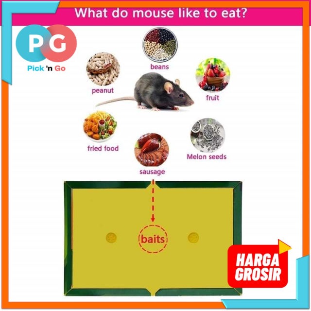 

TOPONE Lem Tikus Papan Strong Adhesive Enlarged Thickened Mouse - TRG-9 - PGPR