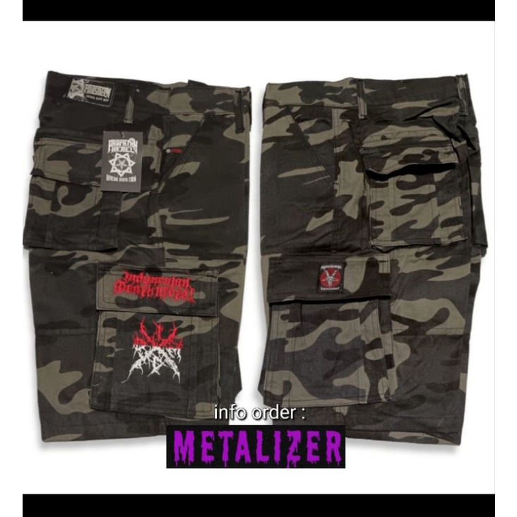 Celana cargo pendek Alpin army Prapatan Rebel
