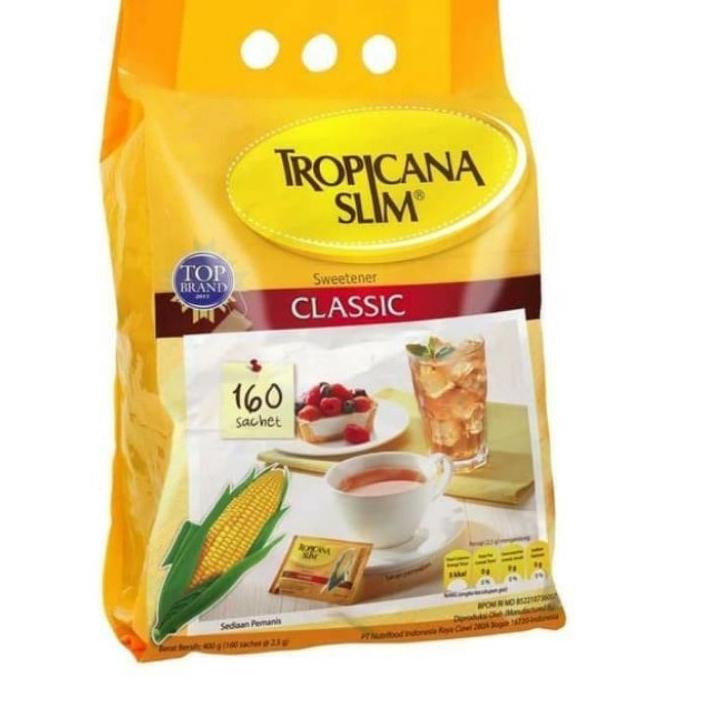 

♪ Gula Tropicana Slim Classic Sweetener 160 Sachet ♚