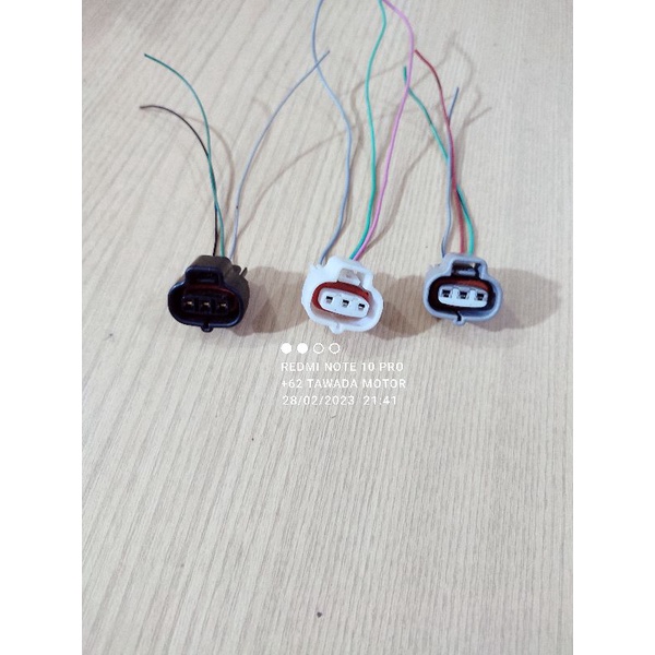 SOKET SENSOR COMONRAIL DIESEL 3PIN KABEL