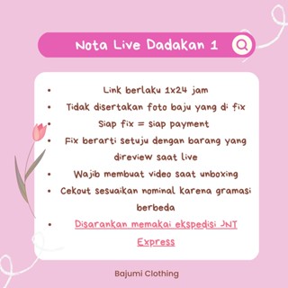 Image of Nota Live Dadakan 1