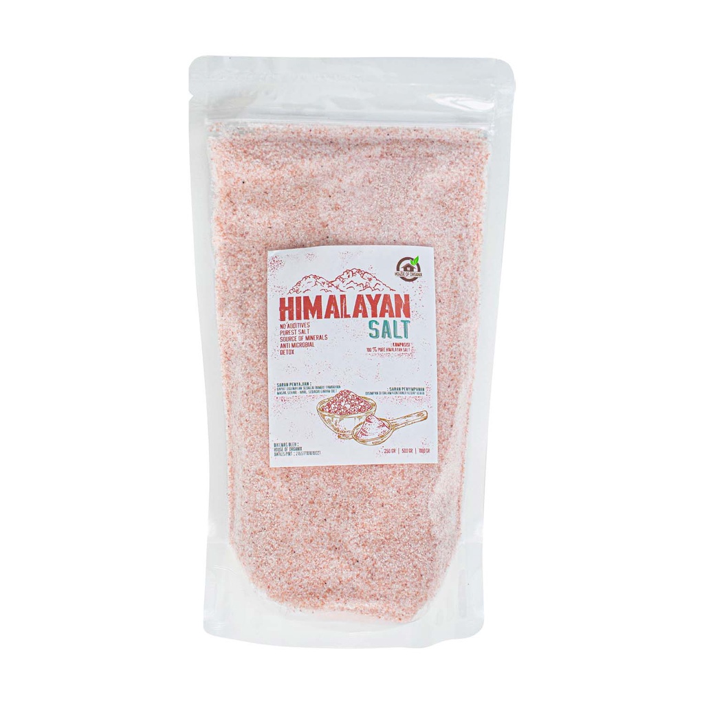 Himalayan pink salt fine 500gr