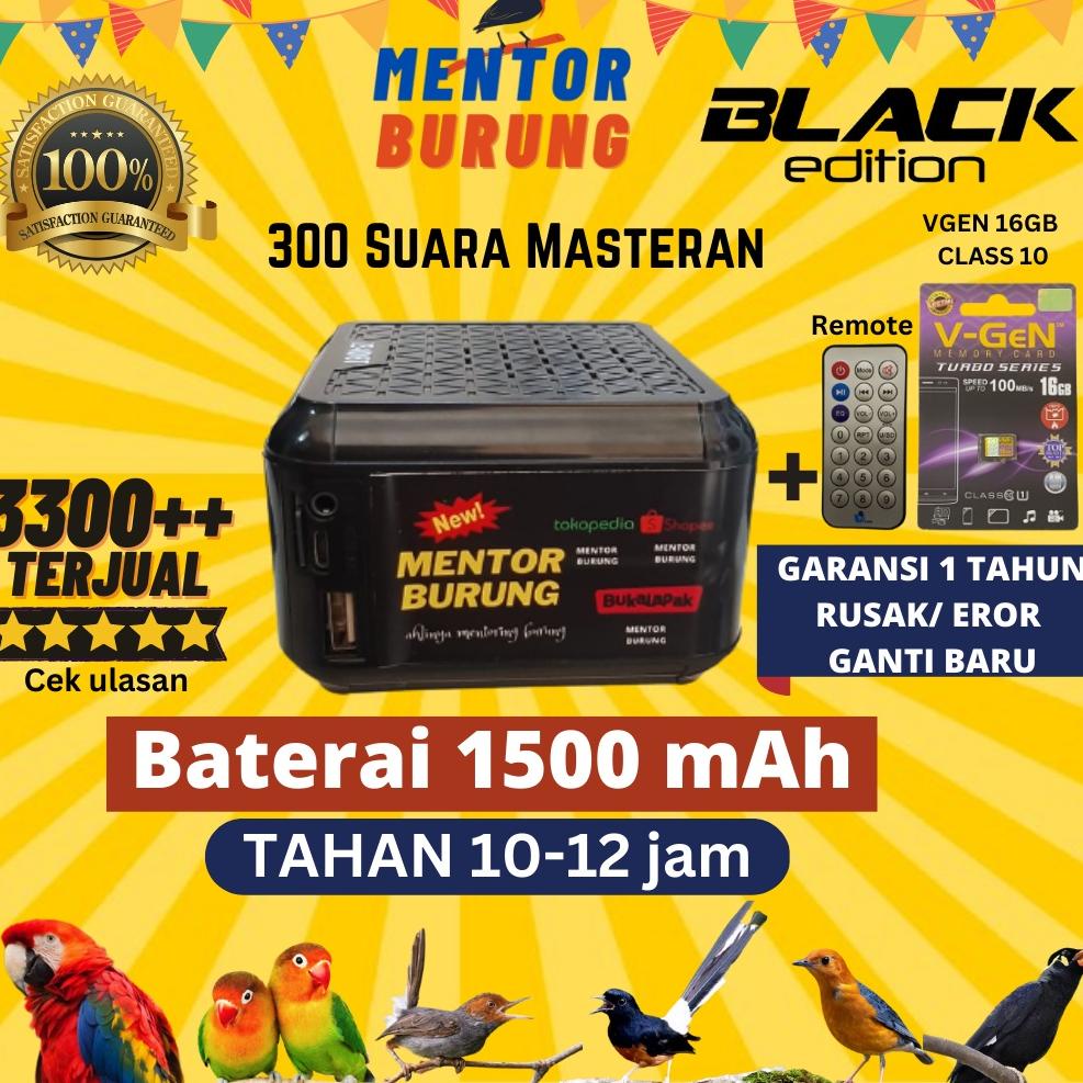 SALE Speaker Suara Masteran Burung Kicau Gantangan Mentor Burung Murai Cici Love Bird Gelatik Kacer 