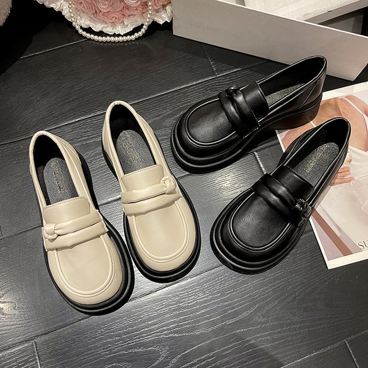 ✅PINKEY P140 Rebeca Docmart 5cm Loafers Pantofel Sepatu Wanita Premium