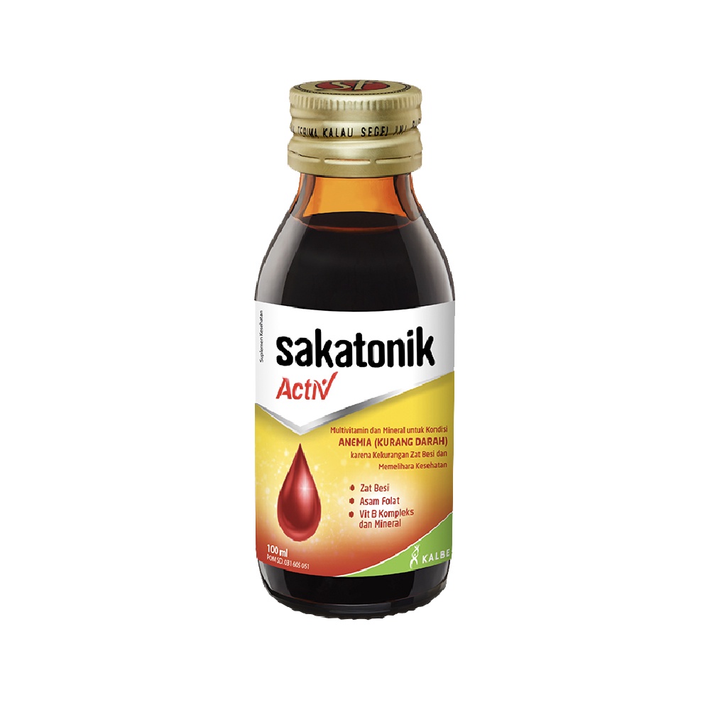 Aktiv Saat Menstruasi : Sakatonik Activ Multivitamin Mineral x Softex